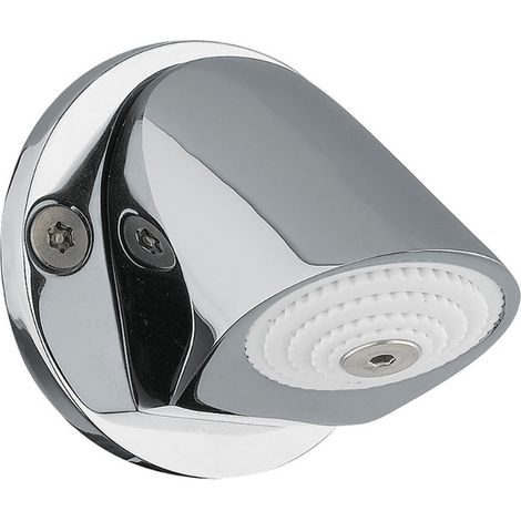 Soffione doccia antivandalo in ottone cromato (1/5)