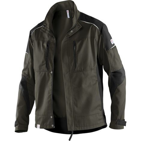 [NEUWERTIG] B-Ware Kübler Jacke Activi Q Arbeitsjacke Größe Xl Form 2346 Seitentaschen Oliv Schwarz
