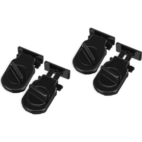 4pièces Verrou De Fenêtre Coulissante Réglable Lot De Verrous De Sécurité Pour Fenêtres Et Portes Installation Facile Et Système De Renforcé Accessoire Anti-ouverture Pour
