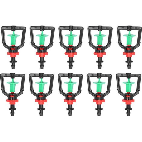 Micro-buse - Rotative 360 Degres - Pour Systeme D irrigation De Jardin Et Agricole - 10 Unites (1/5)