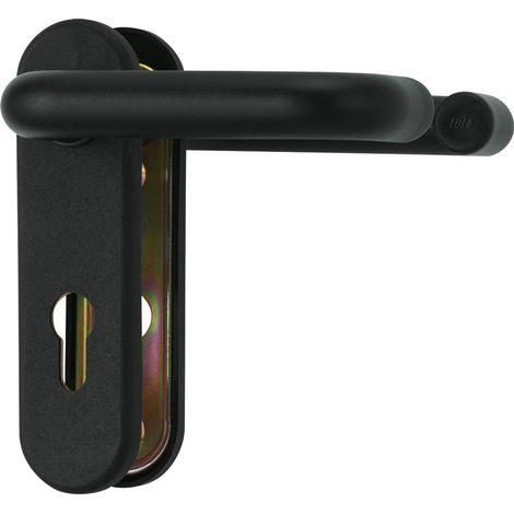 Abus - Feuerschutzbeschlag KFG rund beidseitig Drücker SB - 27977 (1/5)
