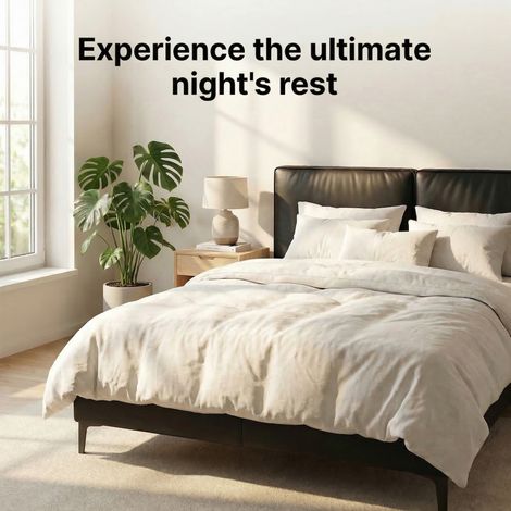 Matelas 90x200x25 cm blanc en mousse et ressorts ensachés avec soutien 7 zones (1/5)