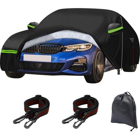 Autoabdeckung 6-lagig wasserdicht für BMW 3er F30 G20 mit reflektierenden Streifen (1/5)
