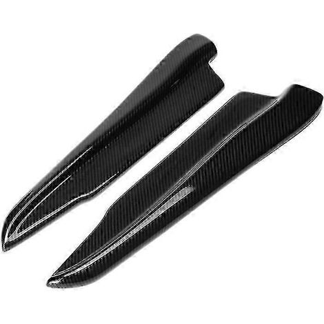 Pour BMW E90 E91 E92 E93 M3 - Lèvre de pare-chocs arrière aspect fibre de carbone, aileron (1/5)
