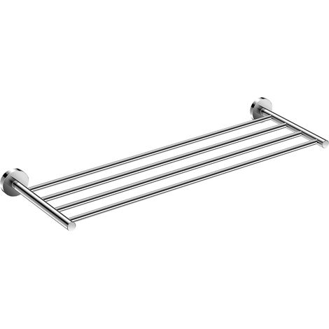 COSMIC Towel Rack and Towel Shelf, Silver Chrome, 60cm, Start Collection (1/5)