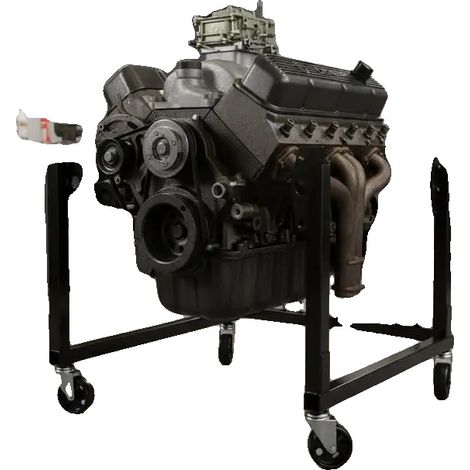 Soporte de motor, acero reforzado, capacidad de carga de 340 kg, BLANCO (1/2)