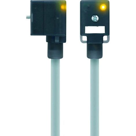 Escha Connecteur Electrovannes Pro Noir 2 pôles plus terre (1/5)