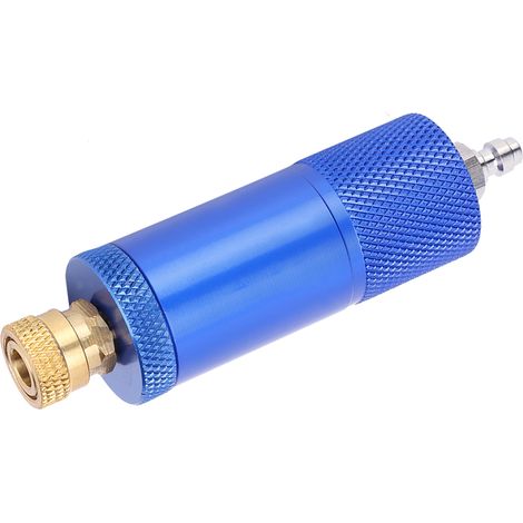 Filtre séparateur huile/eau pour compresseur d'air 30 MPa/40 MPa/4500 psi avec connecteur femelle 8 mm et connecteur mâle droit (1/5)