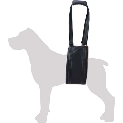Large Dog Mobility Aid Hind Leg Support Sling, Hip Lift Harness for Lifting Pets Back Front Back L...