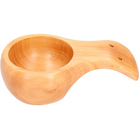 Tasse à café en bois innovante, forme langue de canard, idéale pour maison, camping et randonnée. (1/4)