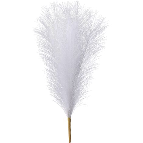 Fausse herbe Pampas 44cm Couleurs Rustiques Tissu Durable Roseau Artificiel Large Utilisation (1/5)