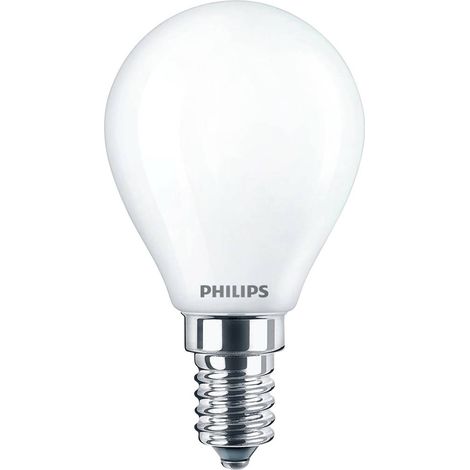 Ampoule LED sphéroïdale PHILIPS - EyeComfort - 4,3W - 470 lumens - 4000K - E14 - 93014