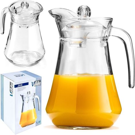 Vilde Couvercle 1.4 l fonte verre plastique avec couvercle (1/5)