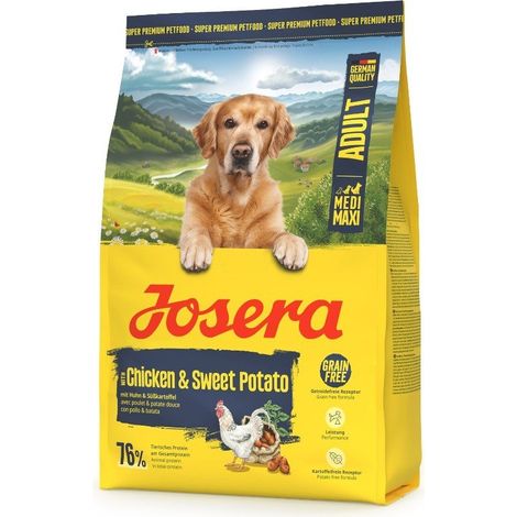 Poulet et patate douce Josera pour adultes, 3 kg (1/2)