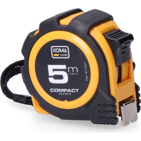 Metro a nastro KomaTools 5 m x 19 mm ABS compatto (1/2)