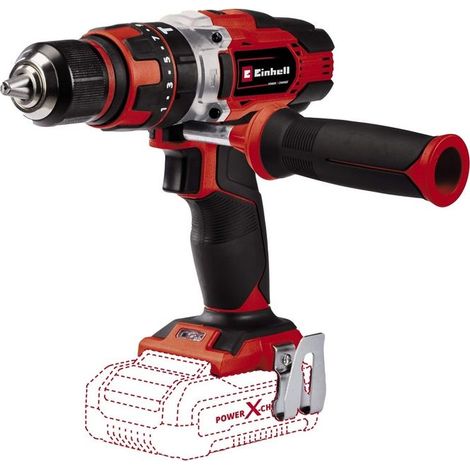 Einhell Trapano Avvitatore A Percussione A Batteria Te-Cd 18-48 Li-I Senza Batteria e Caricabatteria