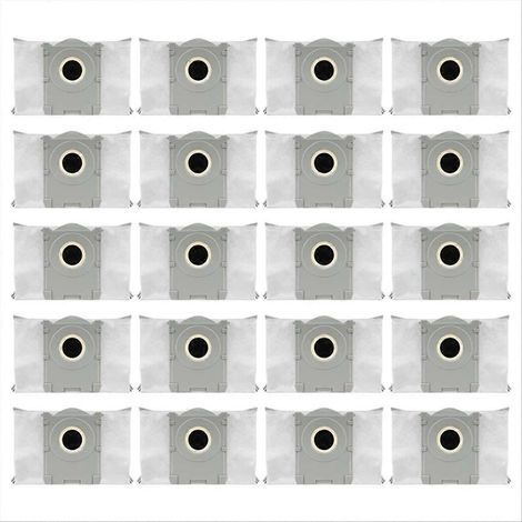 Lot de 20 sacs à poussière pour aspirateur robot ECOVACS DEEBOT T50 X8 PRO - Accessoire grande capacité - Remplacement (1/5)