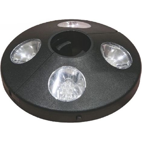 MAURY'S LAMPADA LED A BATTERIA PER OMBRELLONE CON APPLICAZIONE A CLIP (1/4)