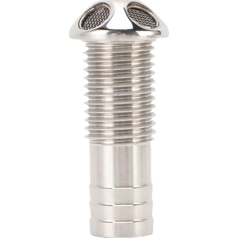 Tankentlüftungsventil aus Edelstahl 316, 20 mm, rostfrei, langlebig, gerade, Kraftstoffentlüftung für Yachten und Schiffe (1/5)