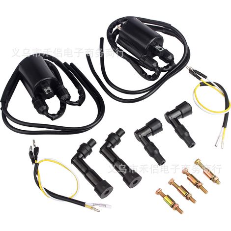 Bobine d'allumage haute tension avec capuchon, compatible avec Kawasaki Vulcan 1500 Classic 1997-2008. (1/5)
