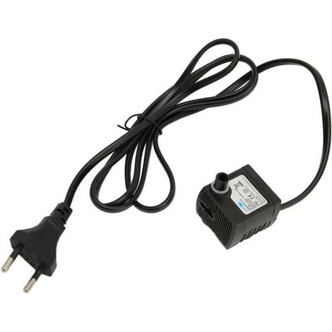Mini Pompe à Eau Submersible - Réglable - Silencieuse - Étanche IPX8 - Ventouse - Prise EU 220-240V (1/4)