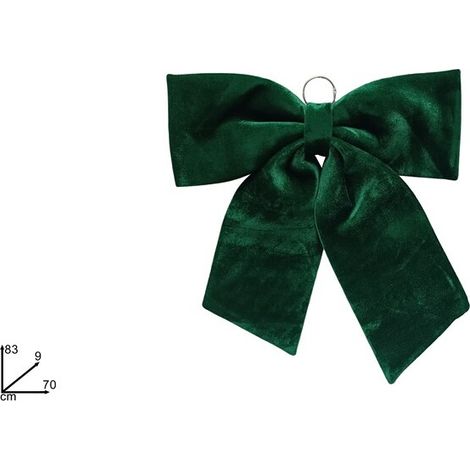 FIOCCO VELLUTO 70CM VERDE SCURO