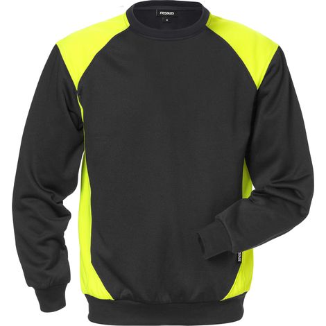 Fristads 131763-982-S Sweatshirt 7148 SHV Dynamic Kontrastfarben an den Schulter
