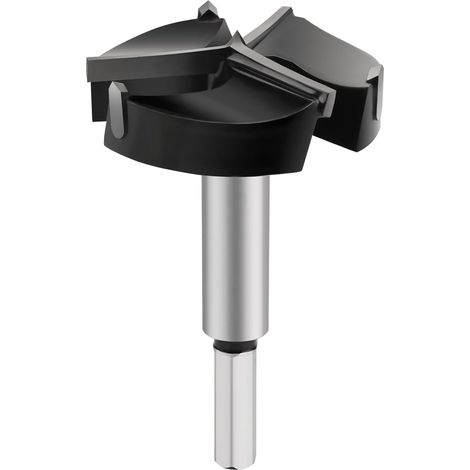 Foret Forstner 60 mm à 3 cannelures, mèche de perçage pour bois (1/5)