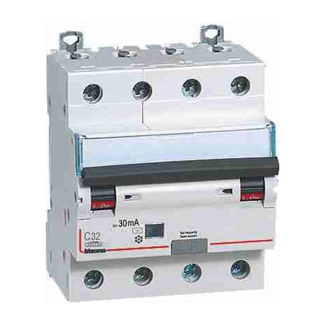BTIGA8843AC32 Interruttore magnetotermico differenziale BTDIN45 4P tipo AC - In= 32A - Idn= 0.03A