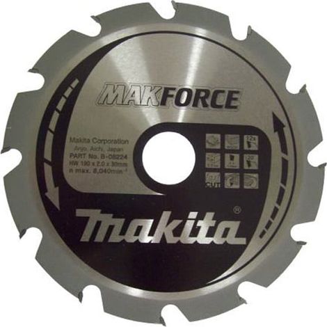MAKITA B-32144 MAKFORCE for Wood 190mm x 30mm x 12T