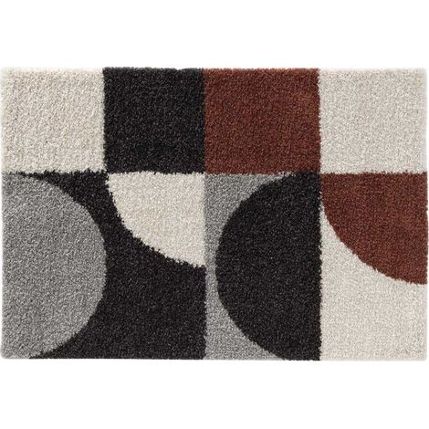 Tapis Déco Imprimé "Pola" 120x170cm Multicolore (1/3)