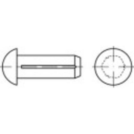 [NEUWERTIG] B-Ware Toolcraft 136537 Halbrundkerbnagel 4 Mm X 8 Mm Stahl Zylinderstifte Kegelstifte (1/2)