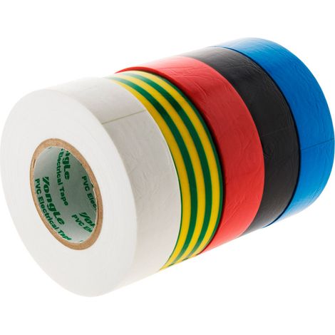 Lot de 5 rouleaux adhésifs 19mm x 20m - Zenitech