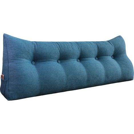 Cuscino da lettura triangolare - Blu Cuscino da lettura triangolare - Blu 45 cm (1/5)