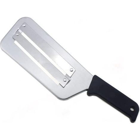 Affettatrice per cavolo multifunzionale in acciaio inox, adatta per tagliare cavoli e verdure.