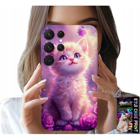 Custodia per Samsung Galaxy S23 Ultra - dolce gattino, gatto, motivi con animali (1/5)