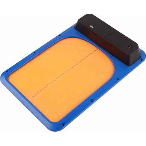 Automatische Hühnerstalltür mit Lichtsensor, wasserdicht, induktiv und batteriebetrieben. (1/5)