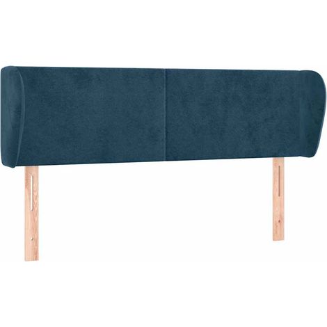 Maison Exclusive - Cabecero de terciopelo azul oscuro 147x23x78/8 (1/5)