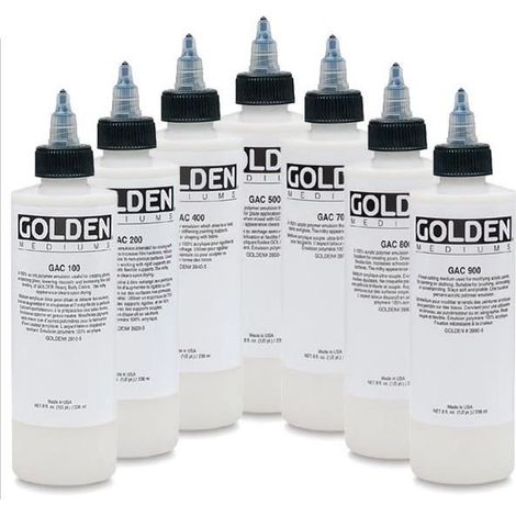 Médium rigidifiant pour tissu - GOLDEN - GAC400 - 236 ml - Adulte - Rigidité des tissus