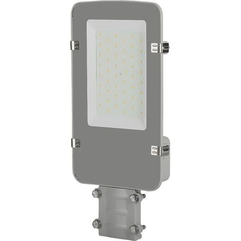 Farola LED V-TAC con chip Samsung de 30 W, gris, blanco frío, IP65
