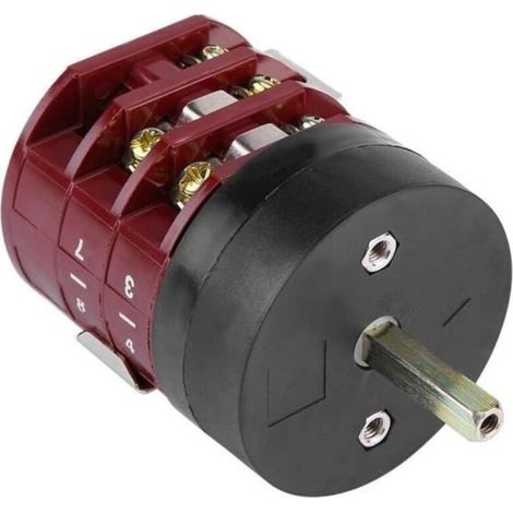 220V/380V 32A Vorwärtsmotorschalter für Reifenmontiermaschine. Vorwärts-/Rückwärtsschalter. (1/4)