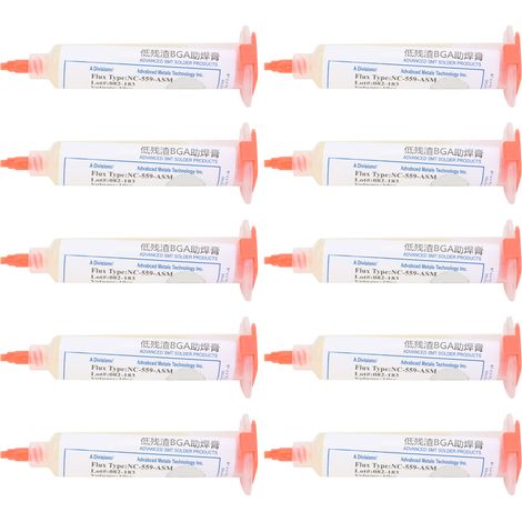 Pâte à souder flux sans résidu NC-559-ASM outil de distribution à aiguille pour soudure électronique (1/5)