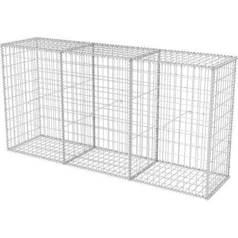 INLIFE Panier de gabion Acier galvanisé 200x50x100 cm (1/5)