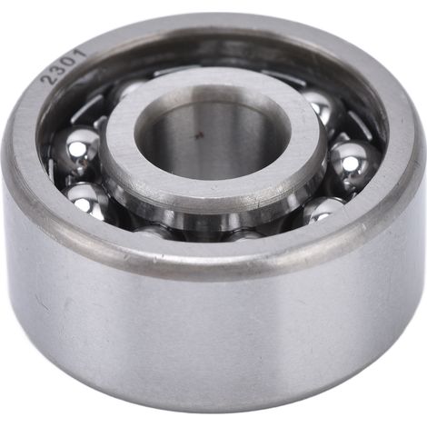 4 roulements à billes auto-aligneurs à double rangée, contact radial, accessoires pour équipements mécaniques 2301 (1/5)