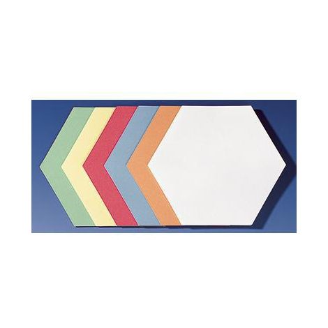 Moderationskarte 19 x 16,5 cm (B x H) 130g/m Altpapier 100 % recycelt farbig sortiert 300 St./Pack. (1/5)