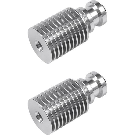 Radiateur d'extrudeur à dissipateur thermique amélioré 2X pour hotend Mk3, télécommande 1,75 mm, direct et Bowden avec pince de serrage pour Prusa I3 Mk3() (1/5)