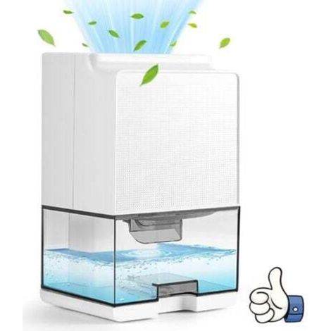 Déshumidificateur domestique 1000 ml, déshumidificateur d'air, arrêt automatique, dégivrage automatique et silencieux (1/4)