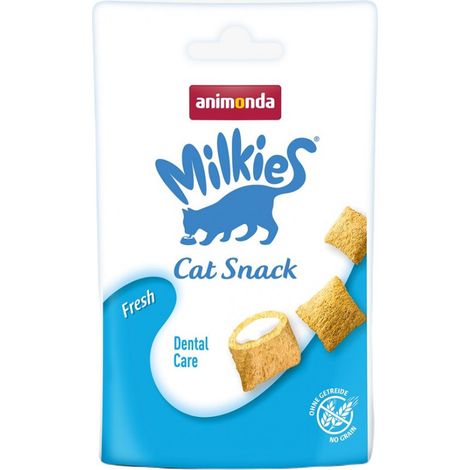 Animonda Cat  Milkies  Friandises croustillantes sans céréales pour chats - Soin dentaire 30 g