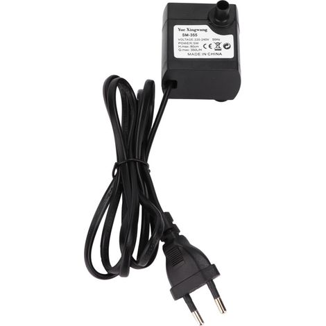 Petite pompe Submersible silencieuse et résistante à l'usure pour fontaine d'aquarium 5W (prise ue 220V) (1/5)