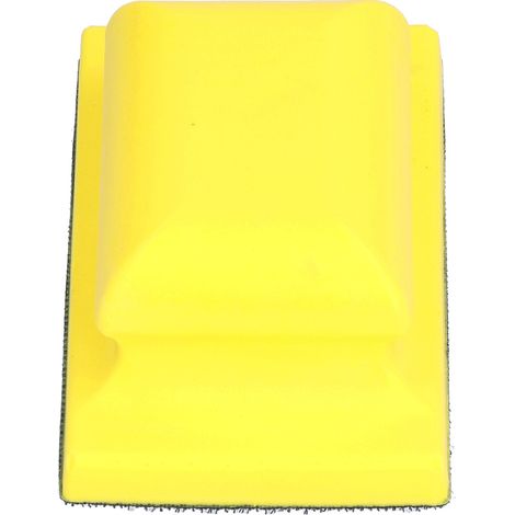 Bloc de ponçage carré en mousse PU avec fixation Velcro pour polissage du bois (1/5)